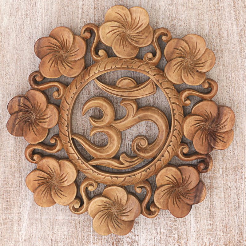 Bloomsbury Market Blooming Om Wood Wall Decor & Reviews Wayfair